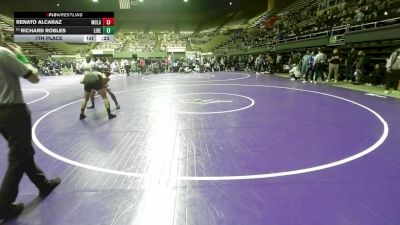 146 lbs 7th Place - Renato Alcaraz, McLane vs Richard Robles, Liberty Bakersfield