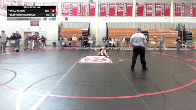 120 lbs Consi Of 4 - Will Nixon, Wellesley vs Matthew Karvelis, Xaverian