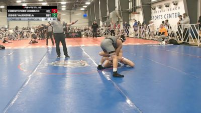 140 lbs Round 3 (12:30pm Saturday) - Christopher Johnson, Oklahoma Elite vs Jessie Valenzuela, Rough House W.C.