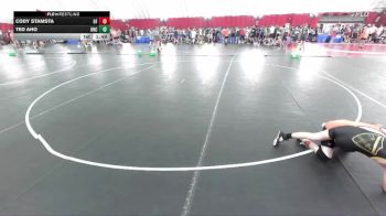 126 lbs Round 3 (8 Team) - Cody Stamsta, Oconto Falls vs Ted Aho, United North Central