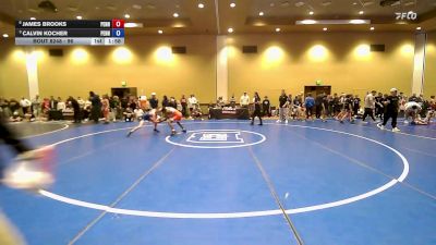 96 lbs Cons. Round 3 - James Brooks, Pennsylvania vs Calvin Kocher, Pennsylvania