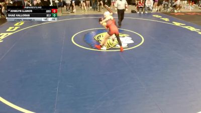 100 lbs Cons. Round 3 - Joselyn Llanos, Aurora (East) vs Shae Halloran, Unattached