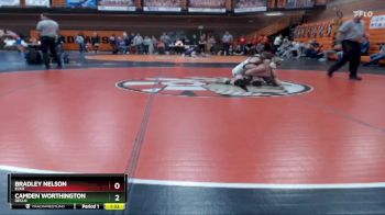 98 lbs Semifinal - Camden Worthington, Declo vs Bradley Nelson, Elko