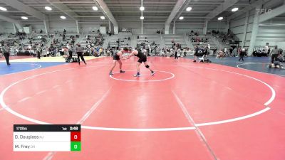 170 lbs Consi Of 8 #1 - David Douglass, NJ vs Matthew Frey, OH