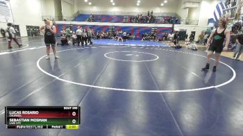 285 lbs Quarterfinal - Lucas Rosario, Caldwell vs Sebastian Mosman, Lake City