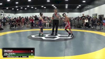 95 lbs Round 3 - Tim Rallo, Missouri Gold vs Cael Purcell, Beast Mode