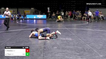 133 lbs Round Of 32 - Tommy Maddox, Buffalo vs Jordan Titus, West Virginia