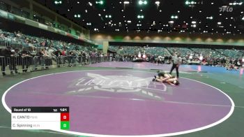 157 lbs Round Of 16 - HIXON CANTO, Pleasant Grove vs Charlie Spinning, West Linn