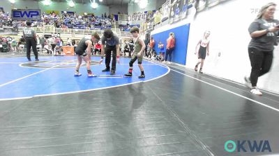 66 lbs Rr Rnd 5 - Bryer Votaw, Madill Takedown vs Reins Orrell, HBT Grapplers