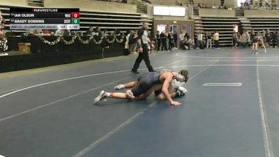 127 Championship Bracket Champ. Round 2 - Grady Doering, St. Cloud Tech vs Ian Olson, Waconia