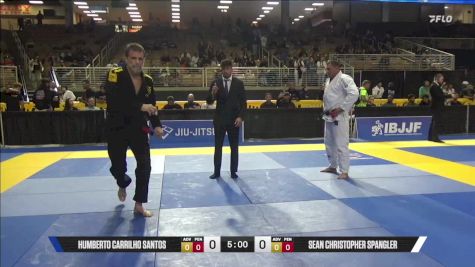 Sean Christopher Spangler vs Humberto Carrilho Santos 2025 Pan Jiu Jitsu IBJJF Championship