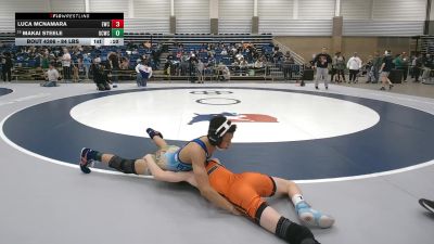 84 lbs Cons. Rd Of 16 - Makai Steele, Olney Cubs Wrestling Club vs Luca McNamara, Edwardsville Wrestling Club