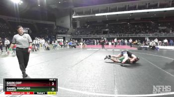 132 lbs 7th Place Match - Daniel Mancuso, Rodriguez vs Gavin Coit, El Dorado