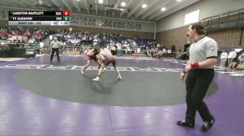 150 lbs 1st Place Match - Ty Albaugh, Torrington vs Carston Bartlett, Rawlins
