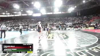 2A 120 lbs Cons. Round 3 - Trevor Mills, Malad vs Jeremiah Perry, New Plymouth