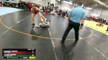 150 lbs Quarterfinal - Garrett Reece, Regis Jesuit vs Caden Deines, Thunderridge