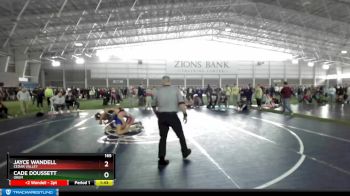 165 lbs Cons. Round 6 - Jayce Wandell, Cedar Valley vs Cade Doussett, Orem