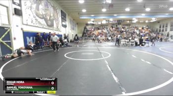 138 lbs Quarterfinal - Edgar Mora, Mayfair vs Samuel Yokoyama, Los Alamitos