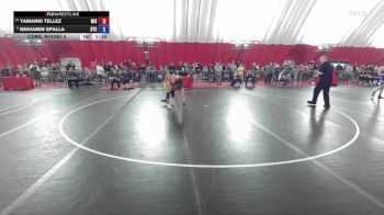 138 lbs Cons. Round 3 - Yamanni Tellez, Wisconsin vs Benjamin Spalla, B.A.M. Training Center