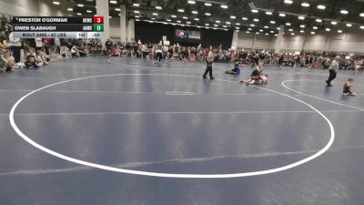 67 lbs 5th Place Match - Preston O'Gorman, Nebraska Elite Wrestling Club vs Owen Slabaugh, Alber Athletics Wrestling Club
