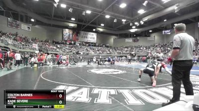 1A 150 lbs Semifinal - Kade Severe, Piute vs Colton Barnes, Milford