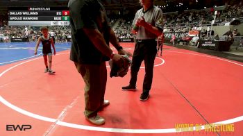 55 lbs Quarterfinal - Dallas Williams, Minion Training Center vs Apollo Hawkins, Mat Assassins