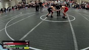 115 lbs Quarterfinal - Lucas Acosta, NA vs Alex Legarreta, The Compound