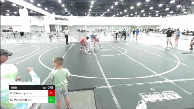 98 lbs 2nd Place - Payson Attebury, Team Grand Valley Elite vs Kai Moritomo, No Team