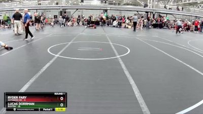 105 lbs Round 1 (4 Team) - Ryder Fary, Outsiders WC vs Lucas Dorrman, Buxton