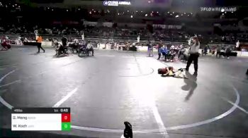 45 lbs Round Of 16 - Grayson Meng, American vs William Koch, Jefferson Township