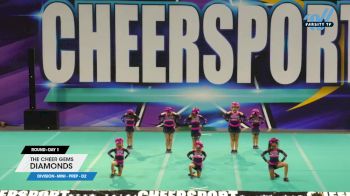 The Cheer Gems - Diamonds [2024 L1.1 Mini - PREP - D2 Day 1] 2024 CHEERSPORT Charlotte Classic