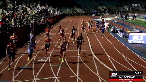 Watch College Men's College 4x400 Relay Prelims (Event 407) Heat 2 At 2026 Penn Relays