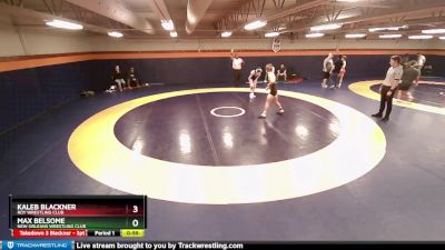 126 lbs Quarterfinal - Kaleb Blackner, Roy Wrestling Club vs Max Belsome, New Orleans Wrestling Club