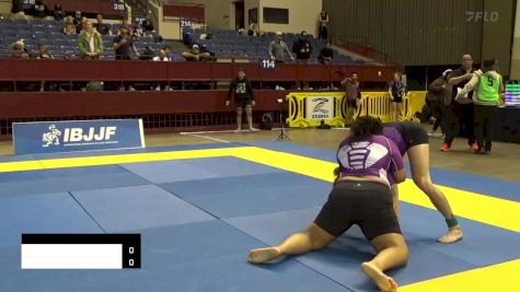 Emily Ann Scappaticci vs Yasmim Santana Gonçalves Santos 2024 Pan IBJJF Jiu-Jitsu No-Gi Championship