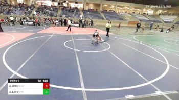 77 lbs Rr Rnd 1 - Ayden Ortiz, Bear Cave Wrestling vs Abram Loya, Standfast Texas