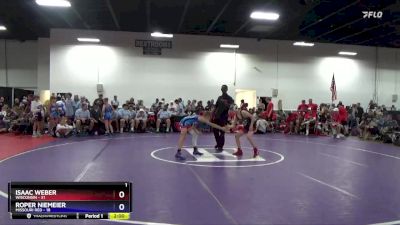 87 lbs Round 1 (8 Team) - Isaac Weber, Wisconsin vs Roper Niemeier, Missouri Red