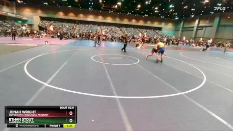 125-129 lbs Round 3 - Jonah Wright, Silver State Wrestling Academy vs Ethan Stout, Anderson Attack WC