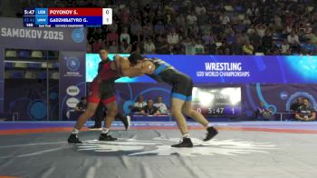 92 kg 1/2 Final - Sherzod Poyonov, Uzbekistan vs Gadzhimurad Gadzhibatyrov, Uww