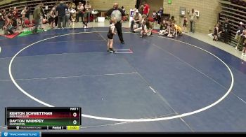 48 lbs Cons. Round 2 - Dayton Whimpey, Huntington vs Kenton Schwettman, Badlands Elite