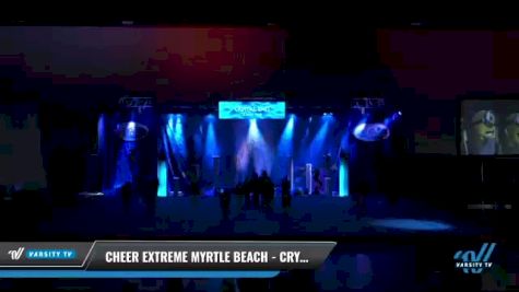 Cheer Extreme Myrtle Beach - Crystal Cats [2021 L1 Junior - Small Day 1] 2021 Return to Atlantis: Myrtle Beach
