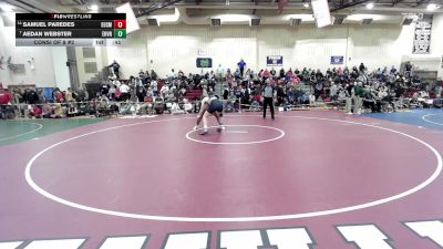190 lbs Consi Of 8 #2 - Samuel Paredes, EO Smith vs Aedan Webster, East Haven