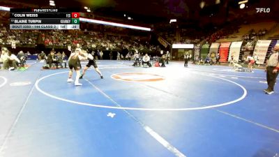 144 Class 3 lbs Cons. Semi - Colin Weiss, Ft. Zumwalt South vs Blaine Turpin, Kearney