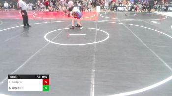 109 lbs Consi Of 16 #2 - Lincoln Peck, Pikes Peak Warriors vs Austin Gates, GI Grapplers