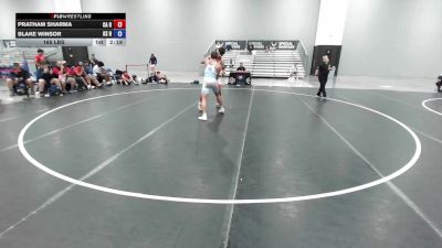 165 lbs Pratham Sharma, California Red vs Blake Winsor, Kansas Red