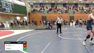 145 lbs Semifinal - Dax Curry, San Marcos (San Marcos) vs Tristen Hoag, La Costa Canyon