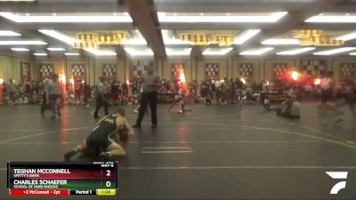 155 lbs Cons. Round 4 - Charles Schaefer, School Of Hard Knocks vs Teghan McConnell, Smitty`s Barn