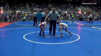 67 lbs Consolation - Hilkyah Sampson, Raw vs Easton Folkers, Warriors Wrestling Family