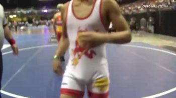 126 lbs Round Of 64 - Andre Cabanilla, Rough Riders vs Luke Jensen, Idaho Grizz