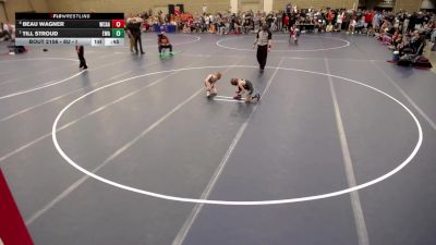 8U - I Cons. Round 1 - Brody Crawford, White Bear Lake Wrestling vs Clayton Brenner, Blaine Wrestling Association