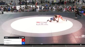 182 lbs Rnd Of 32 - Matt Walsh, Massachusetts vs De'Alcapon Veazy, Indiana